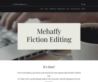 Mehaffyediting.com(Fiction editor Kita Mehaffy) Screenshot