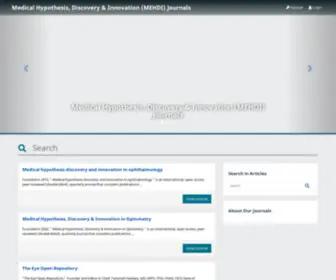 Mehdijournal.com(International Virtual Ophthalmic Research Center (IVORC) Products) Screenshot