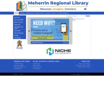 Meherrinlib.org(Meherrin Regional Library) Screenshot