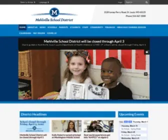Mehlvilleschooldistrict.com(Mehlville School District) Screenshot