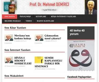 Mehmetdemirci.org(Prof) Screenshot