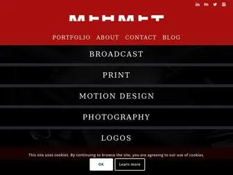 Mehmetsensoy.com(Art Director) Screenshot