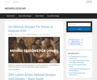 Mehndidesignpic.com(Mehndi Designs) Screenshot