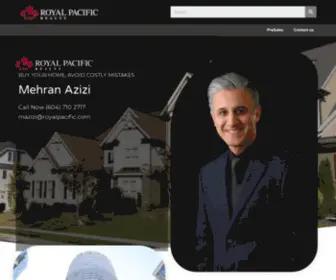 Mehranazizi.ca(#1 Realtor in Vancouver) Screenshot