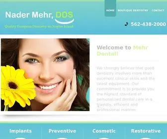 Mehrdental.com(Mehr Dental) Screenshot