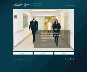 Mehriban-Aliyeva.com(Mehriban Əliyeva) Screenshot