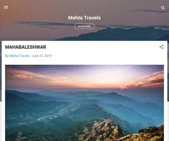 Mehtatravels.in(Mehta Travels) Screenshot