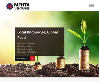 Mehtaventures.co(Mehta Ventures) Screenshot