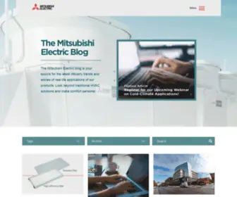 Mehvac-Blog.com(Mitsubishi Electric Cooling & Heating Blog) Screenshot