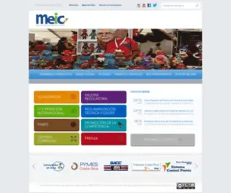 Meic.go.cr(Índice) Screenshot