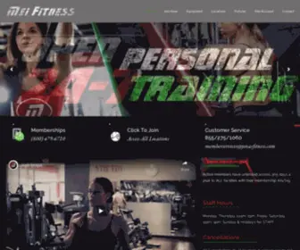 Meifitness.com(Gyms Located in Indianapolis) Screenshot