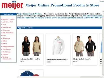 Meijerlogostore.com(Meijer Logo Store) Screenshot