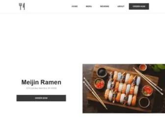 Meijinramen.net(Meijin Ramen) Screenshot