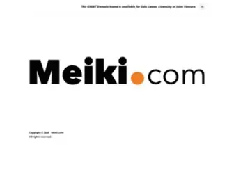 Meiki.com(MEIKI) Screenshot