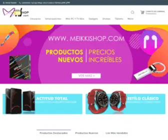 Meikkishop.com(México) Screenshot