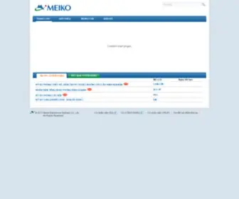 Meiko-Elec.com.vn(Meiko Electronics Vietnam Co) Screenshot
