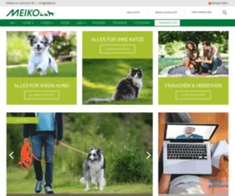 Meiko.ch(Hunde Katze) Screenshot