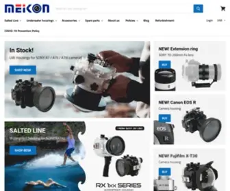 Meikon.com.hk(MEIKON underwater camera housing waterproof case for Sony Canon fuji) Screenshot