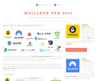 MeilleurVPN2021.fr(Meilleur VPNComparatif des VPN 2021) Screenshot