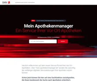 Mein-Apothekenmanager.de(Mein Apothekenmanager) Screenshot