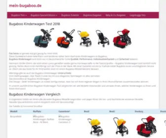 Mein-Bugaboo.de(Bugaboo Test 2018) Screenshot