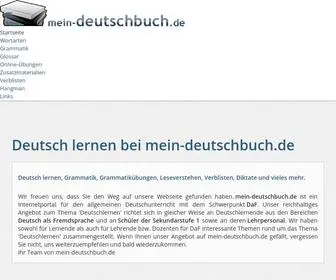 Mein-Deutschbuch.de(Deutsch lernen) Screenshot