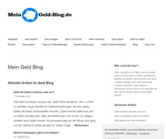 Mein-Geld-Blog.de(Mein Geld Blog) Screenshot