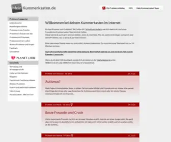 Mein-Kummerkasten.de(Hilfe für deine Probleme) Screenshot