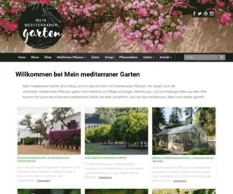 Mein-Mediterraner-Garten.de(LuberaÂ® Blog) Screenshot