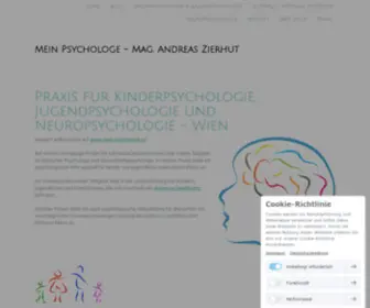 Mein-PSYchologe.at(Klinischer Psychologe Mag. Andreas Zierhut) Screenshot