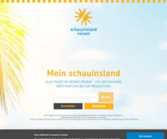 Mein-Schauinsland.de(Mein schauinsland. ALLES RUND UM MEINEN URLAUB) Screenshot