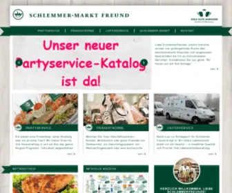 Mein-SChlemmerfreund.de(Schlemmermarkt Freund) Screenshot