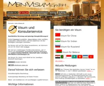 Mein-Visum.de(Visum und Konsularservice mein) Screenshot