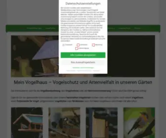 Mein-Vogelhaus.com(Vogelhäuschen) Screenshot