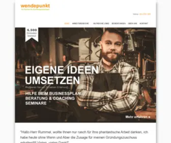 Mein-Wendepunkt.de(Existenzgründung Hamburg) Screenshot