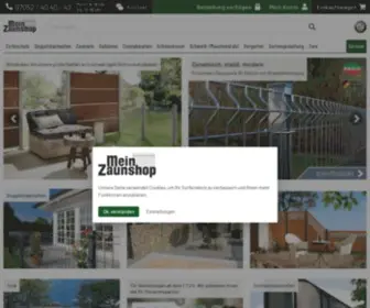Mein-Zaunshop.de(Zäune und Tore inkl) Screenshot