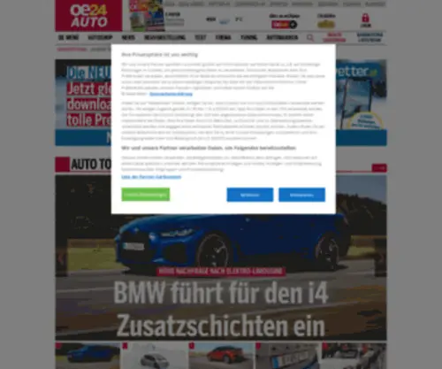 Meinauto24.at(Das Auto) Screenshot