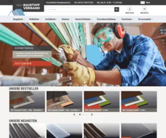 MeinbaustoffVersand.de(Ihr Baustoffhandel im Netz) Screenshot