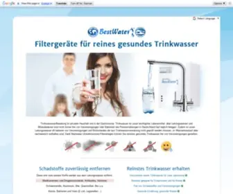 Meinbestwater.de(Domain Default page) Screenshot