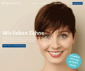 Meindentist.de(Wir lieben Zähne) Screenshot