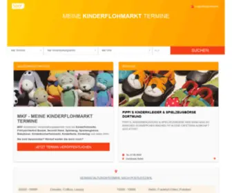 Meine-Kinderflohmarkt-Termine.de(Kinderflohmarkt Termine) Screenshot