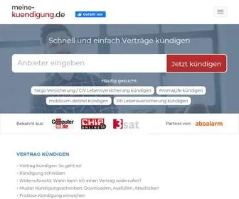 Meine-Kuendigung.de(Schnell) Screenshot