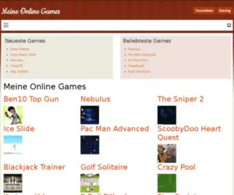 Meine-Online-Games.de(Online Games) Screenshot