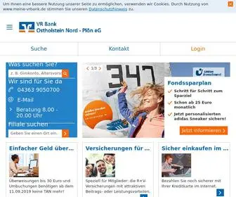 Meine-Vrbank.de(Privatkunden) Screenshot