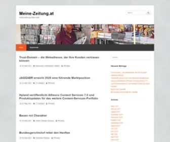 Meine-Zeitung.at(Meine Zeitung) Screenshot