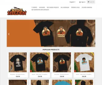 Meinehelden.com(Meine Helden Shop) Screenshot