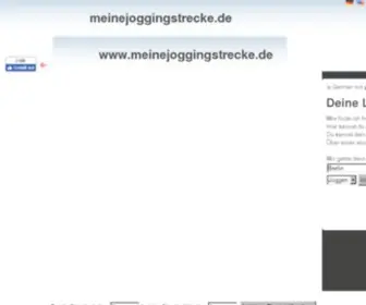 Meinejoggingstrecke.de(Alles rund um den Laufsport) Screenshot