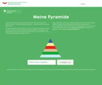 Meinepyramide.ch(Meinepyramide) Screenshot