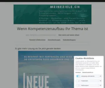 Meineziele.ch(Hier beginnt IHRE Lösung) Screenshot