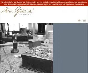 Meingoldstueck.com(Goldstück) Screenshot